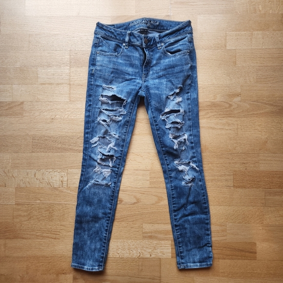 American Eagle Super Stretch Jegging Ankle - Picture 1 of 13